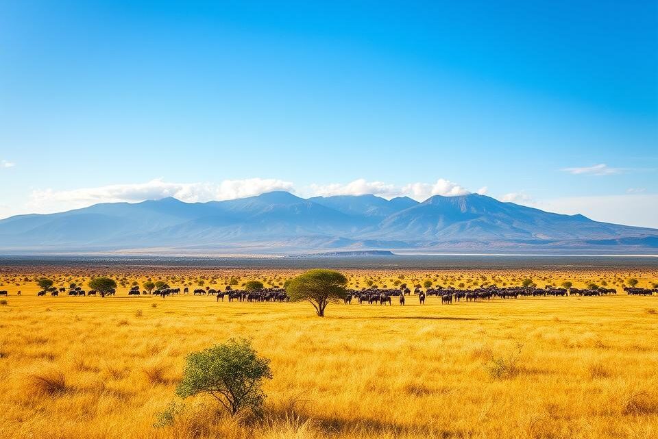 landschaft in tansania