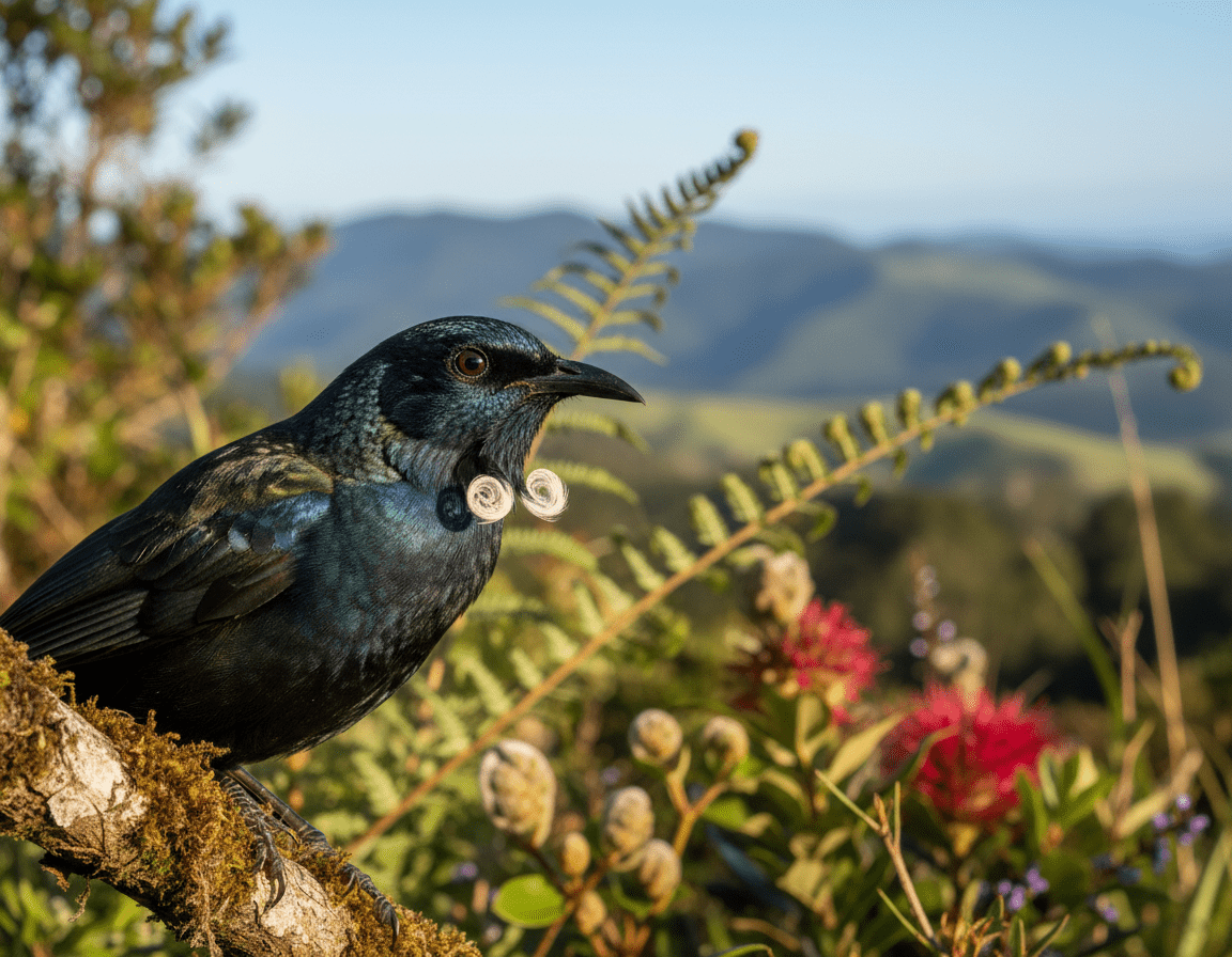 Neuseeländischer Vogel: Fakten und Informationen