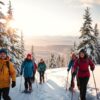 schneeschuhwandern schweden